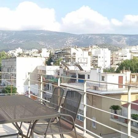 Blue -Spacious 1Bdr Corner Flat/Balcony/View Appartement Athene Buitenkant foto